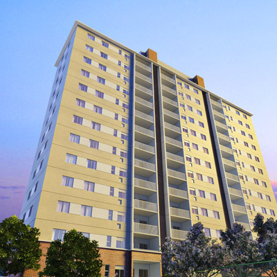 FLEX BUSSOCABA Apartamentos de 2 e 3 dormitorios!!!