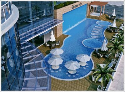 Apto Frente ao Mar com  Otima Área de Lazer - Itapema SC