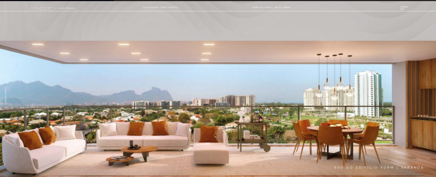 Concept  Apartamentos 3 e 4 Quartos Barra da Tijuca Rio de Janeiro