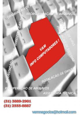 COMPUTADORES INFORMATICA MANUTENÇÃO BH BURITIS