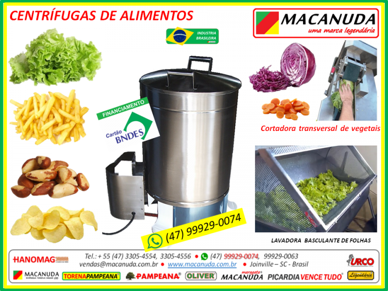 CVM MACANUDA a máquina profissional de cortar verduras