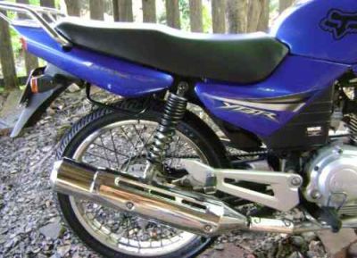 YBR E , nao Titan, CG 2007/2008 com partida