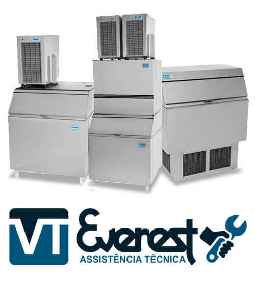 Assistência Everest máquinas de gelo na região litoral paulista