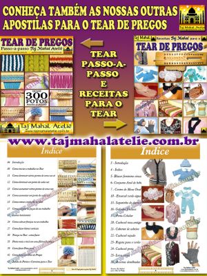 105 PONTOS PARA O TEAR DE PREGOS Apostila por E-mail
