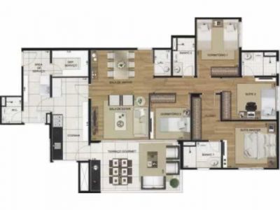 ROYALE TRESOR Aptos 86 | 109 | 135m² Jd Bela Vista Santo André www.cordeiroimoveisnovos.com.br