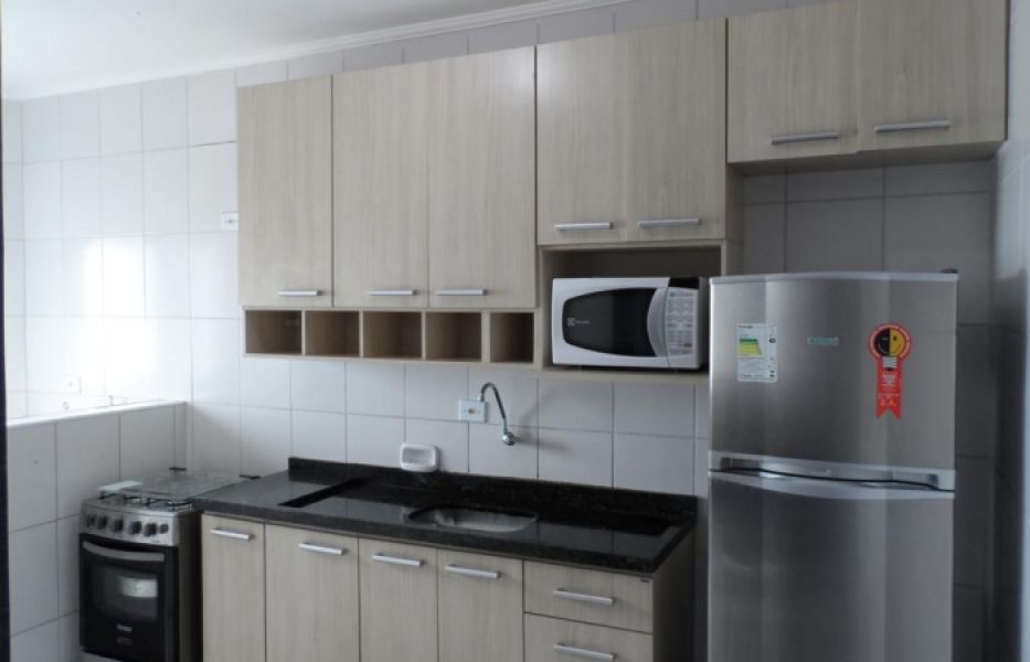 Cód.M020 Churrasqueira na sacada 2 dormitórios vista linda pro mar