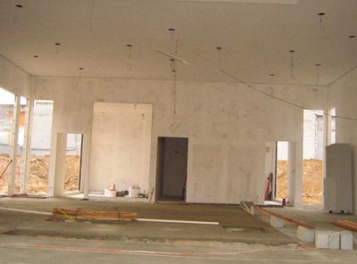 forro divisórias estandes e paredes em drywall