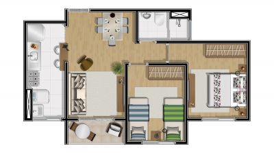 MIRANTE DO BOSQUE - A PARTIR DE R$ 127 mil