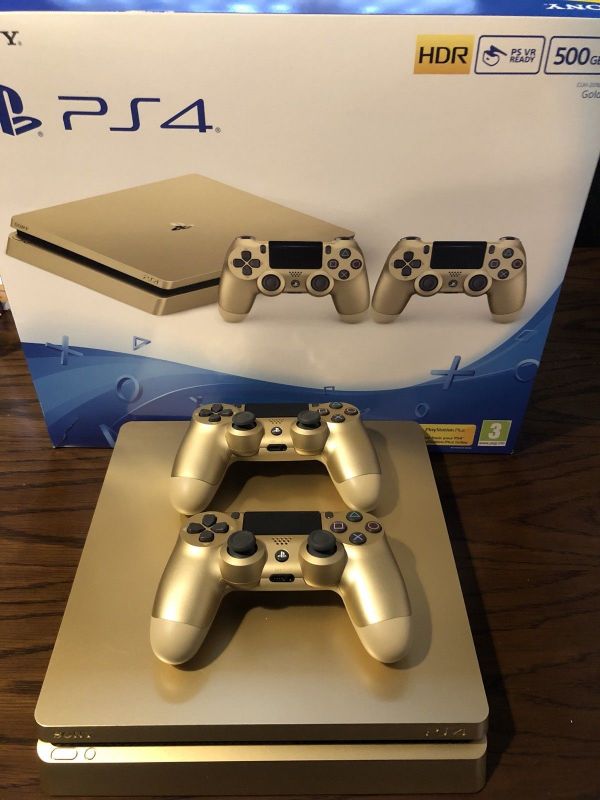 Sony PlayStation 4 Pro GOLD Gaming Console original