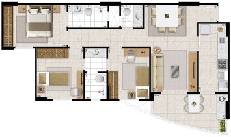 SHOW DE MORAR CEILÂNDIA - 3 QUARTOS