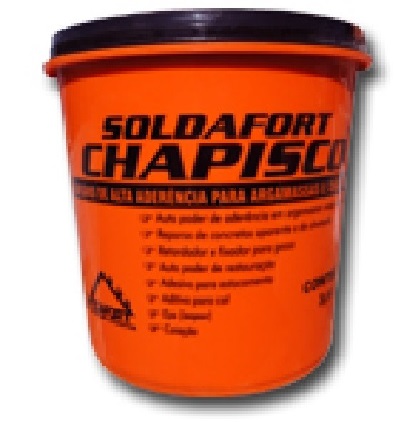 Chapisco Soldafort é um aditivo e adesivo impermeabilizante ...