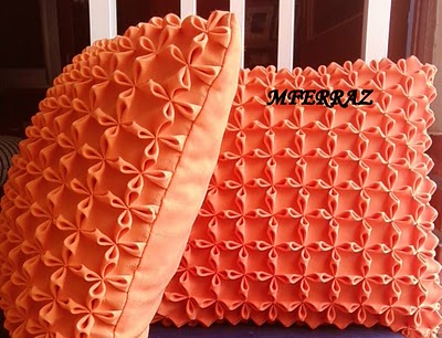 vendo almofadas artesanais ponto capitône