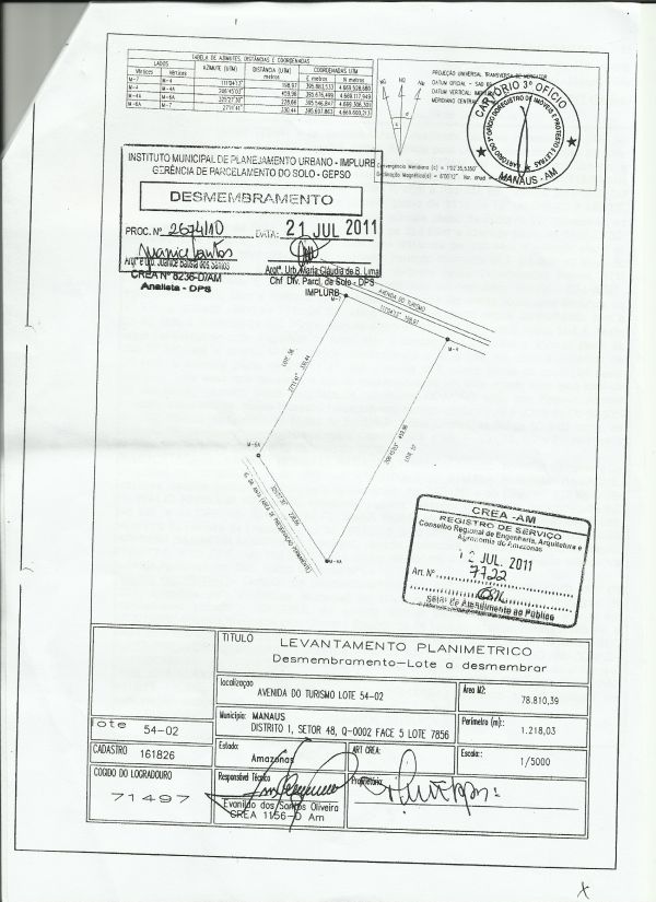 Terreno bem localizado, no Distrito 3, estrada do Tarumã, Manaus