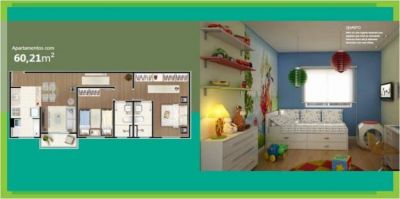 Apto. 2 dormitórios, mensais à partir de R$473,18, URBANOVA 