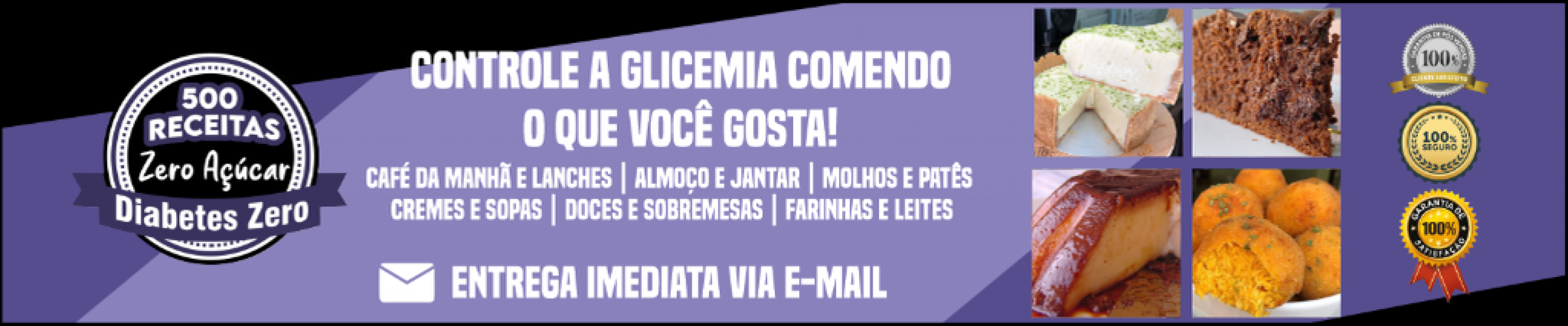 500 Receitas Zero Açúcar e Gluten