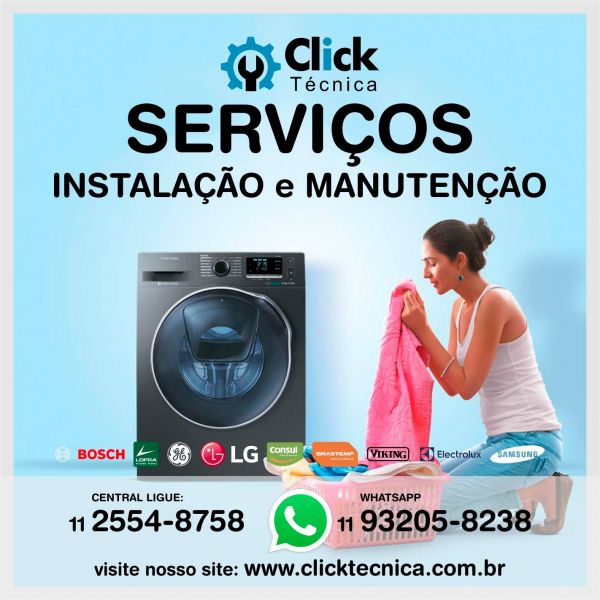 Consertos para sua lavadora de roupas
