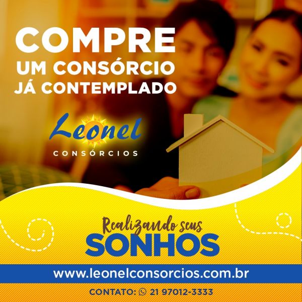 Compre um consórcio já contemplado ou venda o seu