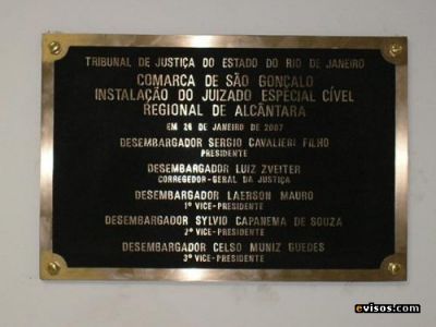 Placa de bronze - 4125-2849