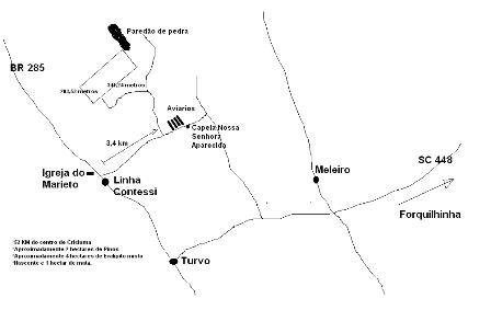 Turvo Morro Chato terreno a venda 