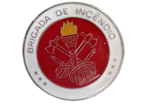 Botton em Metal alto relevo– cipa 2cm 