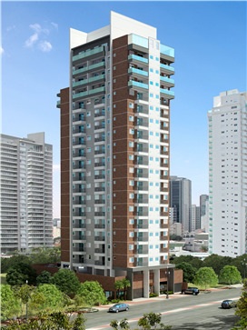 UpTown Arouche Aptos 41 e 45 m 1 dorm