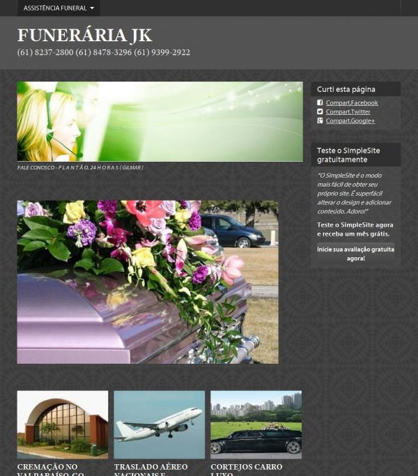 SERVIÇOS FUNERARIOS COMPLETO  R$: 1.000