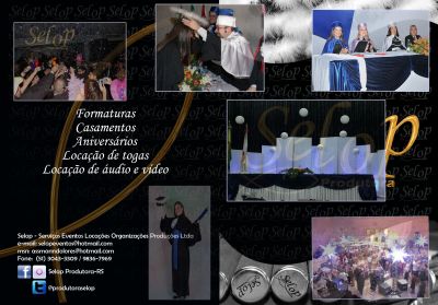 FORMATURAS EVENTOS LOCAÇÃO DE TOGAS