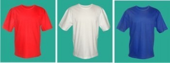 camisetas para sublimação 100% poliester