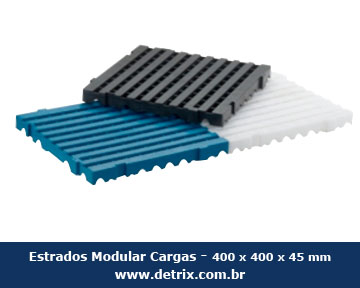 Estrado Plástico Modulável Palete Plastico