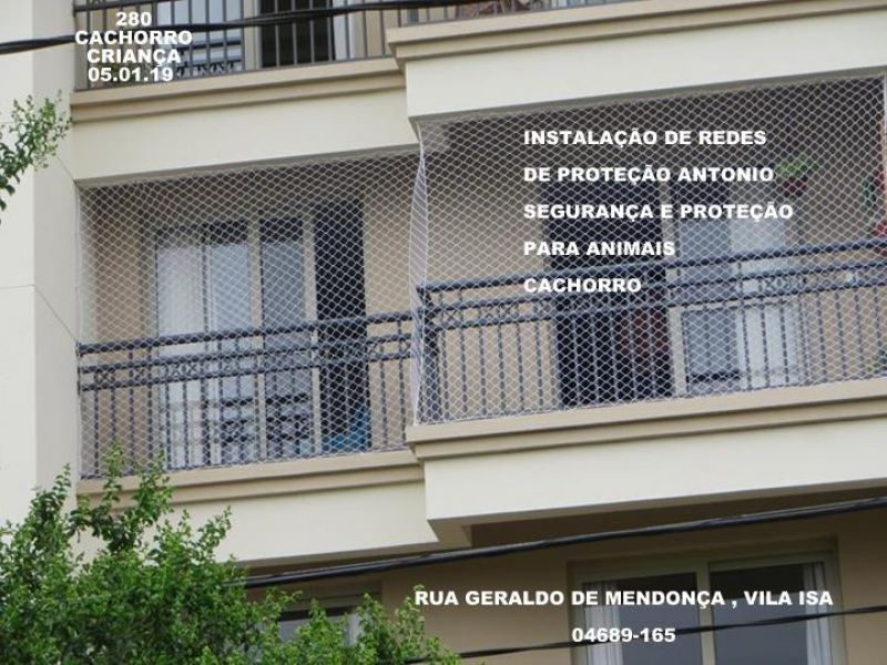 Redes de Proteção no Campão Redondo, (11)   98391-0505 