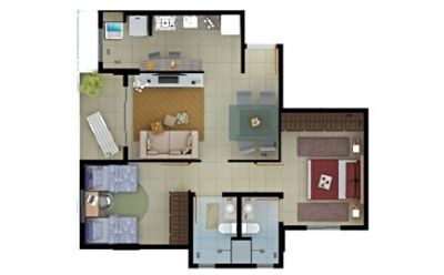 BREVE LANÇAMENTO 2 QUARTOS EM SAMAMBAIA