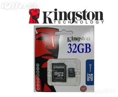 CARTÃO DE MEMORIA KINGSTON 32GB LACRADO