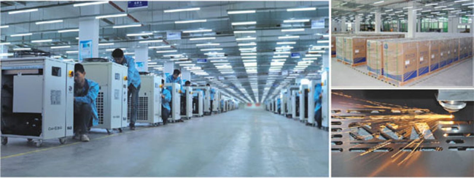 S&A chiller for Rofin150W high powered diode laser system