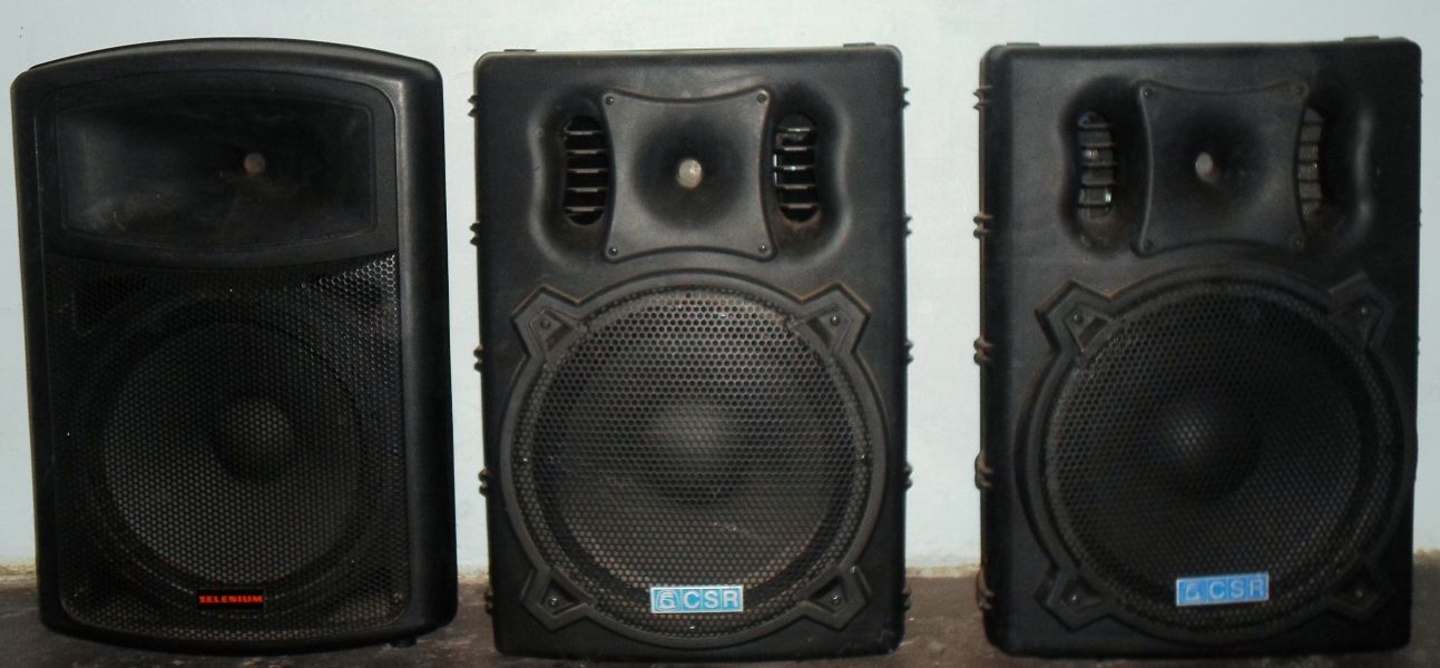 Locação de equipamento de som