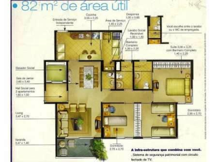 Apto Tatuapé 82M² Cód. 8048GB