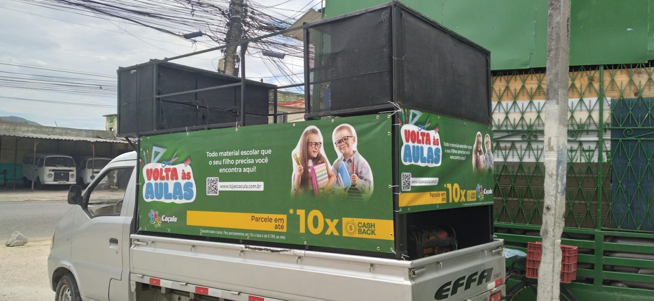 Mini Trio Elétrico para Carreata Política