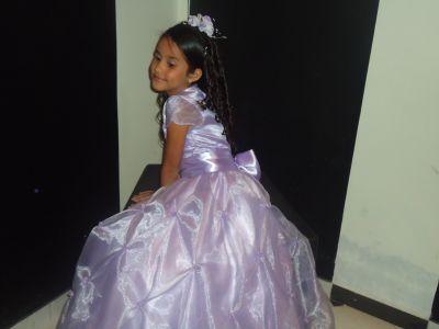 Vestido para Daminha de Casamento 