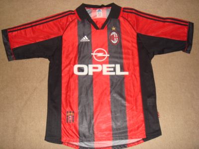 Camisa do Milan - Real Madri - Manchester United