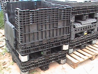 Caixas de Plástico usado