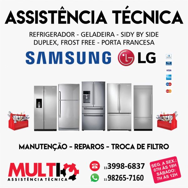 Reparo em Geladeira - Casa Verde