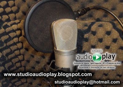 LOCUTOR COMERCIAL ON LINE E COM ESTÚDIO PRÓPRIO