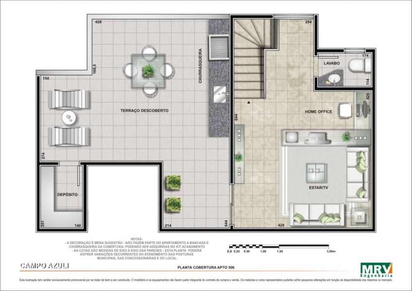 Apartamento cobertura