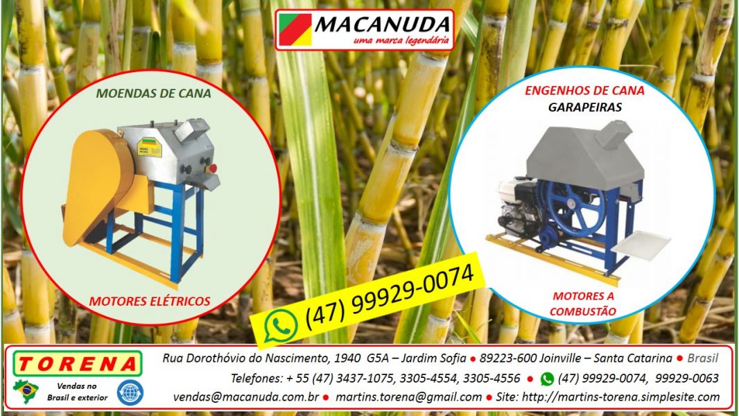 MAQUINÁRIO Pra Fabricar Açúcar Mascavo OLIVER MACANUDA
