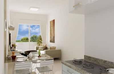 Apartamento 100% Mobiliado