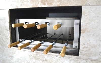 Kafer Churrasqueiras Rotativas Sob Medida Inox 304