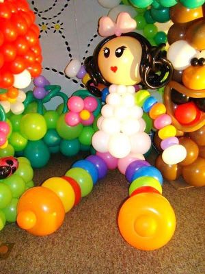 Decoração com balões / bolas