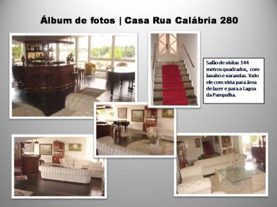 PAMPULHA/BANDEIRANTES - MANSÃO A VENDA COM VISTA PRA LAGOA