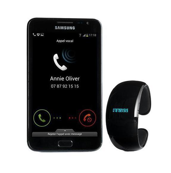 Relógio Bracelete Gear Display Oled Touch P/ Iphone/ Samsung/ Htc Bluthooth! Lançamento