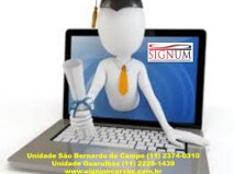 Cursos à distância no abc
