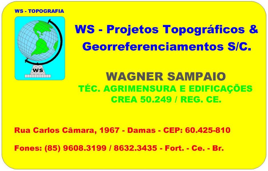 Topografia, Georreferenciamento, Usucapião, Agrimensura, Shape, Cartografia e Geodésia.